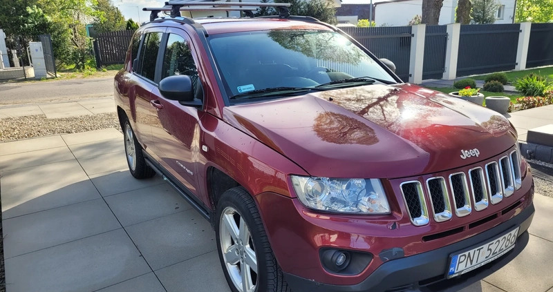 Jeep Compass cena 26000 przebieg: 298500, rok produkcji 2012 z Opalenica małe 79
